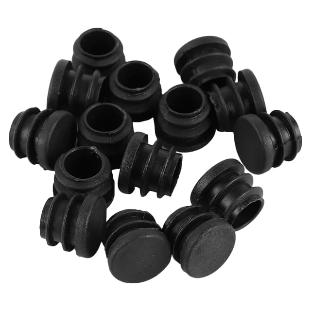 Tappo per gambe per mobili da 100 pezzi coperchio rotondo in plastica tappo per tubo da 16mm protezione per pavimento per gambe per sedia oscurante