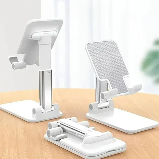 Supporto per telefono cellulare da tavolo Supporto per iPhone IPad Xiaomi Supporto per tablet da tavolo regolabile Supporto per telefono cellulare da tavolo universale