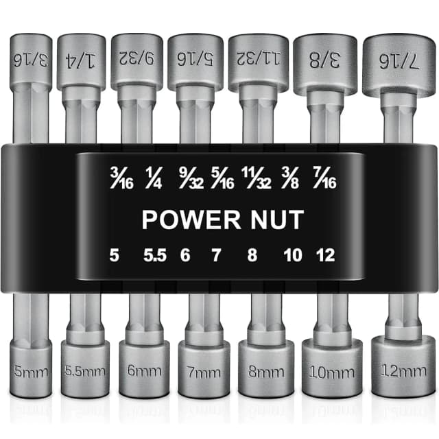 9/14PCS Potente Presa Chiave Esagonale Manico Esagonale Cacciavite Presa Asta di Prolunga Cacciavite Pneumatico Inserto Set di Strumenti