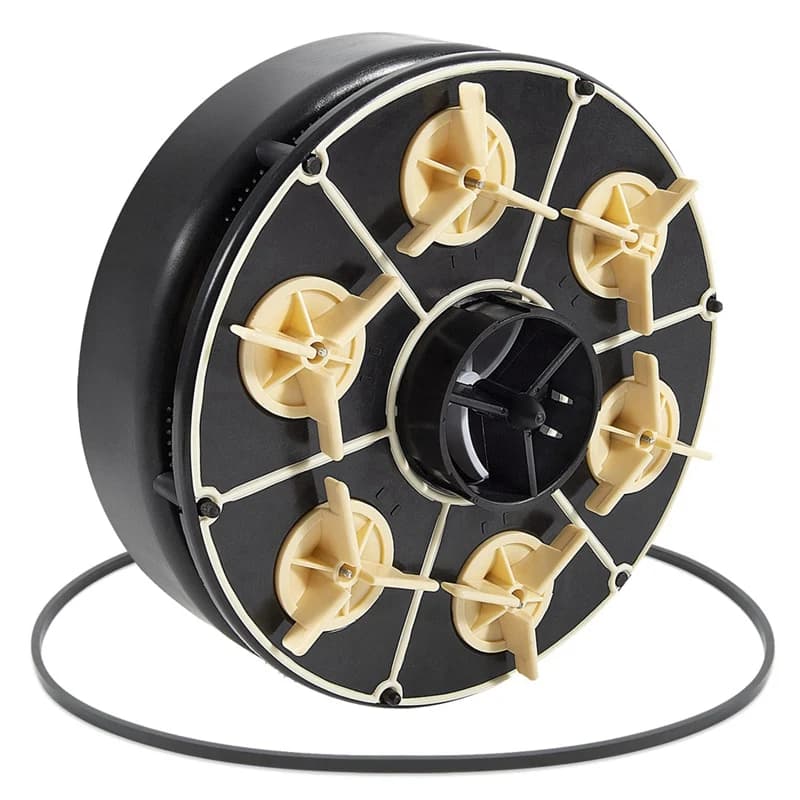 Modulo ingranaggi a 4 porte per la valvola dell'acqua del sistema di pulizia nel pavimento Paramount Sostituisci 004-302-4406-00