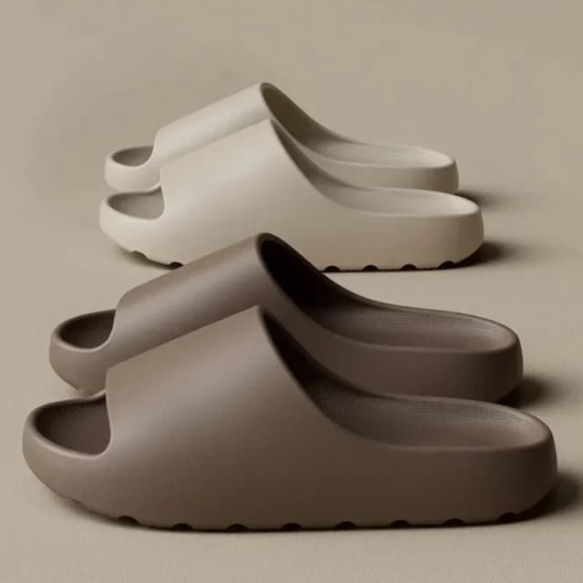 Pantofole in cocco Nuvola Sandali con suola spessa Moda estiva Pantofole da spiaggia con fondo morbido Sandali da donna Scivoli in EVA
