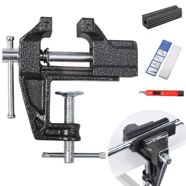 Set di strumenti di ricambio per impugnatura da Golf morsetto da banco in quattro pezzi, morsetto in gomma, nastro biadesivo, coltello con gancio di rimozione