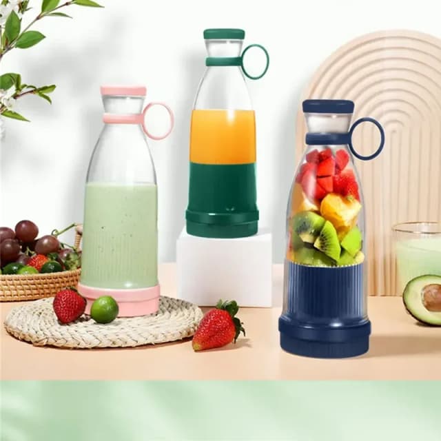 Spremiagrumi elettrico Tazza Frullatore a 6 lame Macchina per frappè USB Strumento portatile per mescolare latte e frutta Mini frullatore per succo fresco