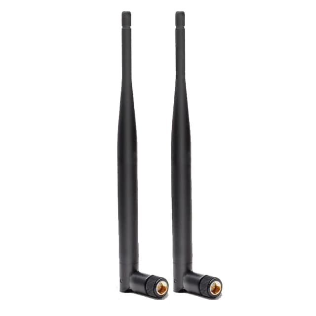 Antenna Bluetooth Wifi 2 pz/lotto 2.4G, antenna con asta in plastica pieghevole ad alto guadagno SMA Pin/Hole, Plug And Play veloce e conveniente