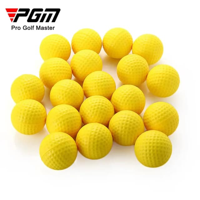 Palline ufficiali per pratica di golf PGM, palline morbide per allenamento indoor o outdoor, per migliorare le abilità di golf, durevoli, accessori