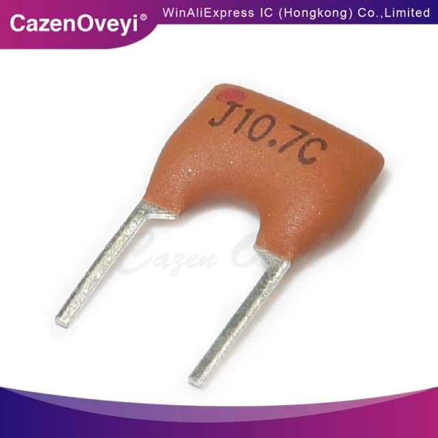 Fornitura da 5 pezzi di qualità in ceramica JT10.7MC JT10.7MG 10.7MHZ 2 piedi
