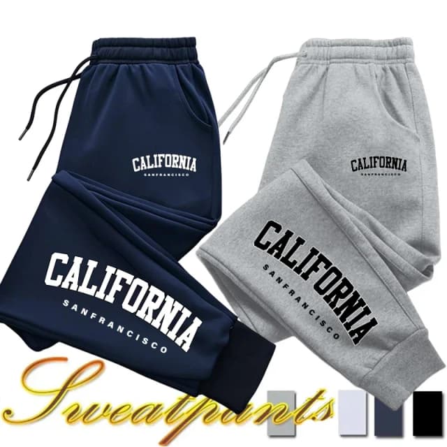 Vendite calde Pantaloni sportivi da uomo Stampa Pantaloni casual Palestra all'aperto Sport Pantaloni da jogging Autunno Inverno Pantaloni da uomo Abbigliamento sportivo fitness