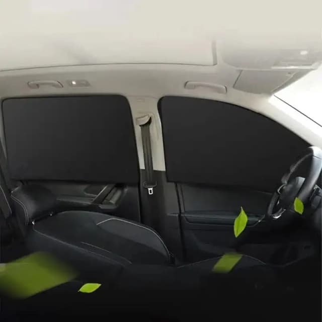 2 pezzi finestra laterale auto parasole magnete tende privacy riflessione UV antiriflesso blocco UV parasole per lunotto anteriore/posteriore