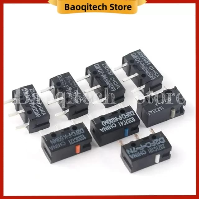 Microinterruttore per mouse D2FC D2FC-F-K 50M 60M D2FC-F D2FC-F-7N 10M 20M 100M Nuovo Autentico per pulsanti mouse OMRON