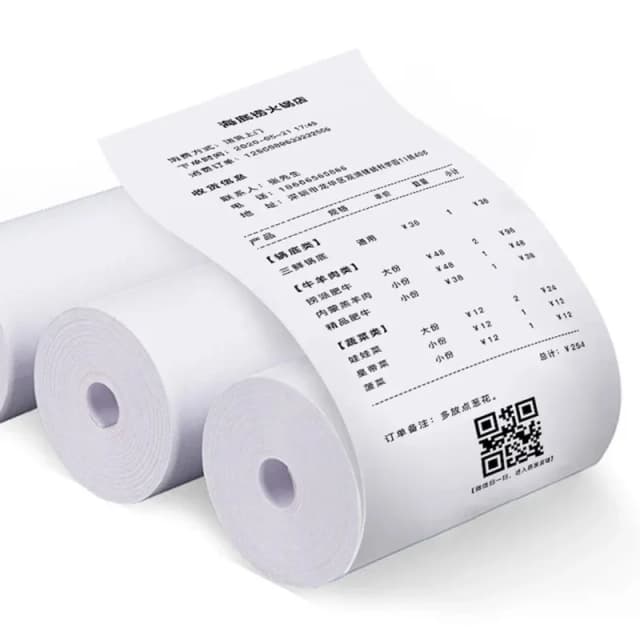 10 rotoli di carta termica bianca da 57x25 mm per fotocamera per bambini, stampa istantanea, accessori di ricambio per carta da stampa per fotocamera per bambini