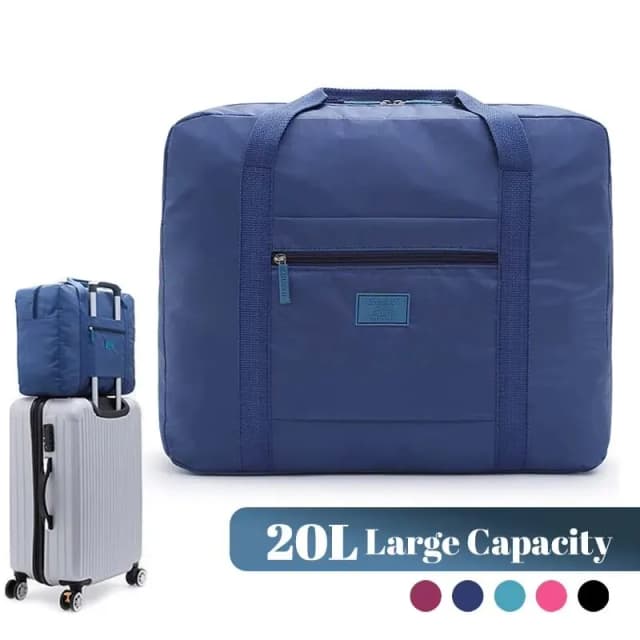 Borsone da viaggio leggero e pieghevole: bagaglio a mano unisex per i fine settimana e la notte