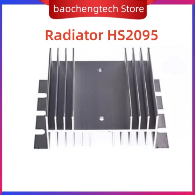 HS2095 radiatore dissipatore di calore in alluminio W95 per ponte raddrizzatore trifase monofase MDS MDQ10-150A