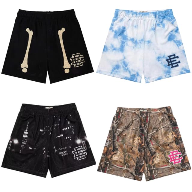 2025 EE Eric Emanuel Basic Shorts NUOVI pantaloncini casual da uomo fitness pantaloni sportivi estate palestra allenamento uomo classico PALESTRA pantaloncini in rete