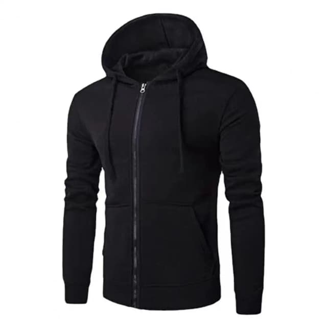 Felpe da uomo autunnali Giacca a maniche lunghe Felpa con cappuccio Chiusura con cerniera Giacca Felpe con cappuccio da uomo Felpa Slim Fit Abbigliamento maschile