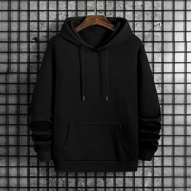 2025 Autunno/Inverno Nuovo Arrivo Felpa Con Cappuccio da Uomo di Alta Qualità di Colore Solido Felpa con Cappuccio Maschile Casa All'aperto Casual Moda Pullover