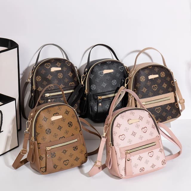 Zaino a fiori 2022 borsa da donna zaino alla moda borsa da donna borsa da scuola per studenti fresca e dolce da donna