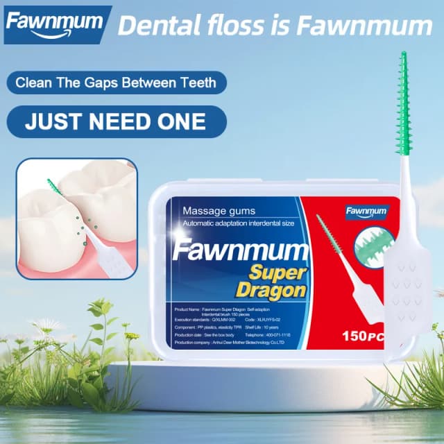 150 Pz/scatola Filo Interdentale Bastone Pulizia Dei Denti Spazzola Interdentale Filo Interdentale Pick Igiene Orale Cura Ultra-Fine Filo Interdentale Dente