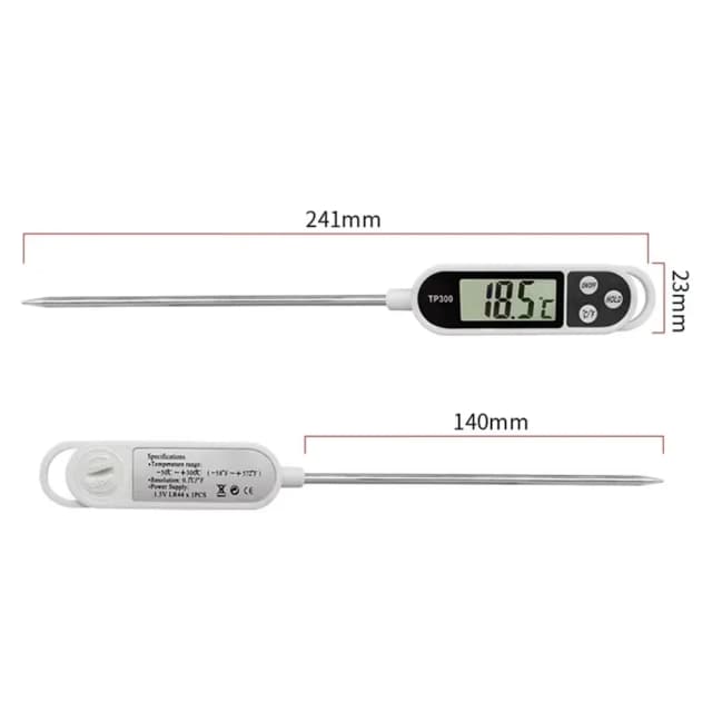 Termometro per alimenti TP300 Termometro da cucina digitale per la cottura della carne Sonda per alimenti BBQ Forno elettronico Utensili da cucina