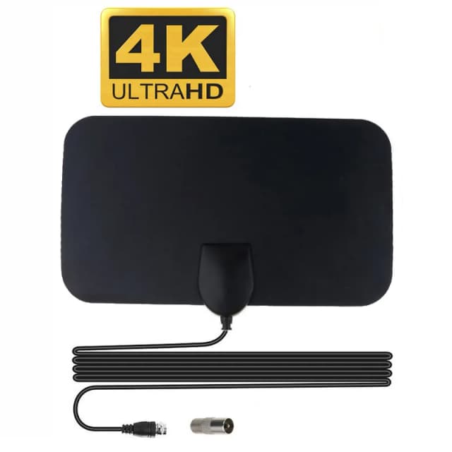 Nuova antenna TV per interni Mini antenna TV digitale HD Antenna a onde di terra DVB T2