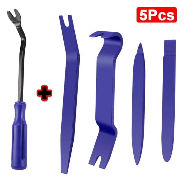 Kit di strumenti per la rimozione del pannello dell'auto smontaggio portatile Radio Audio Clip di riparazione della leva della porta Trim Dash Removal strumento manuale per l'installazione automatica