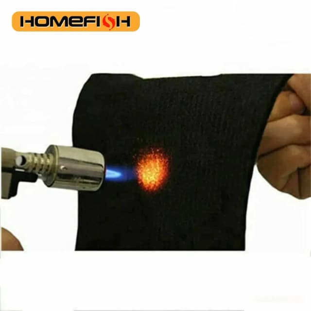 Tappetino ignifugo Coperta protettiva per saldatura nera Tappetino isolante Tappetino da lavoro ad alta temperatura 30 * 20 cm Campo durevole ignifugo