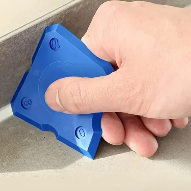 Set di 4 Utensili in Silicone per Sigillatura - Versatili, Facili da Pulire e Professionali per l'Applicazione di Sigillanti